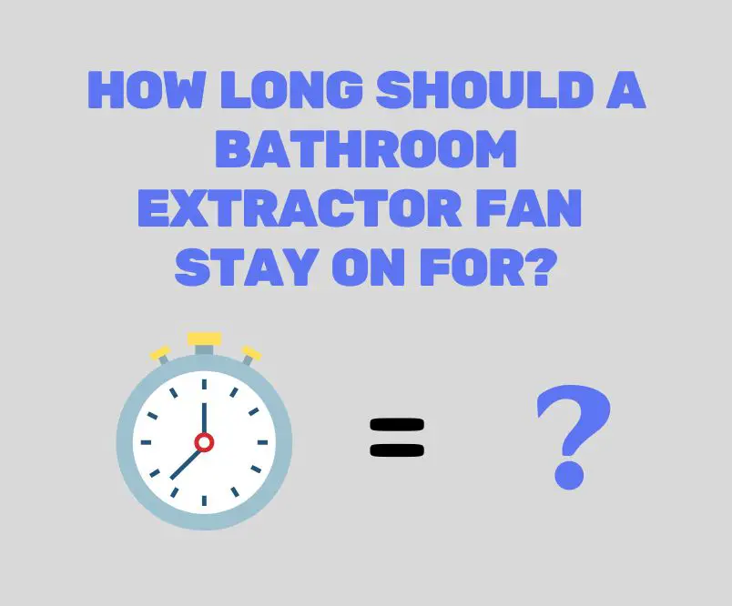 bathroom extractor fan not working properly
